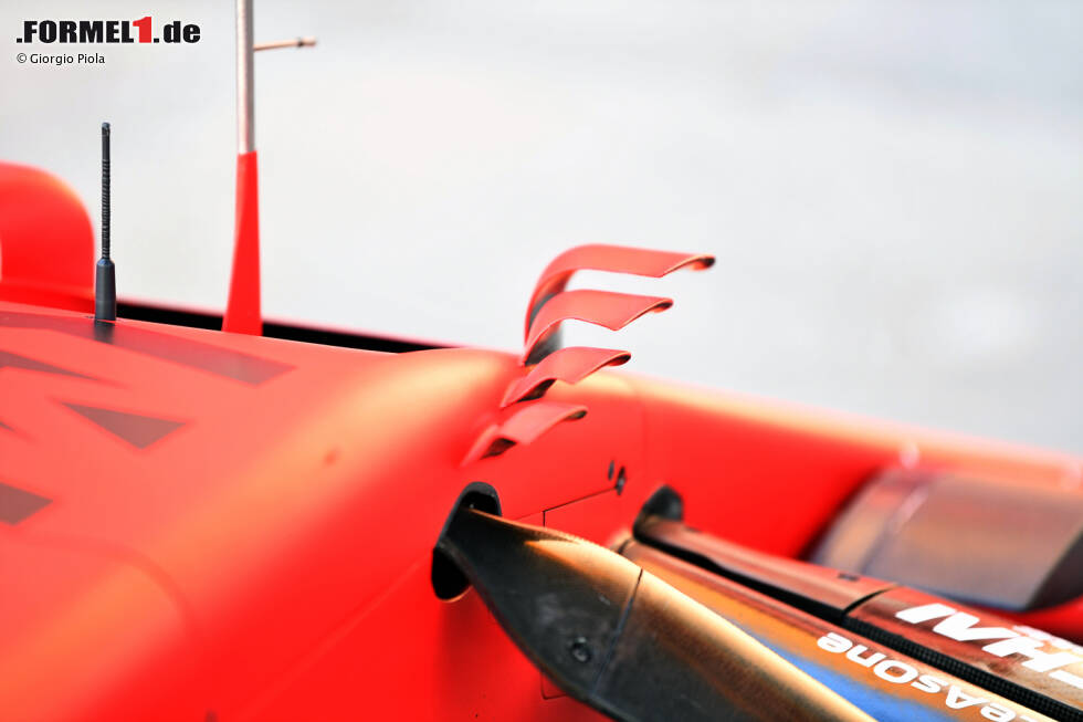 Foto zur News: Ferrari SF21: Winglets