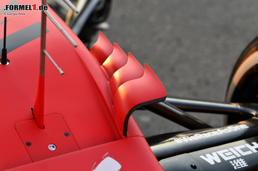 Foto zur News: Ferrari SF21: Winglets