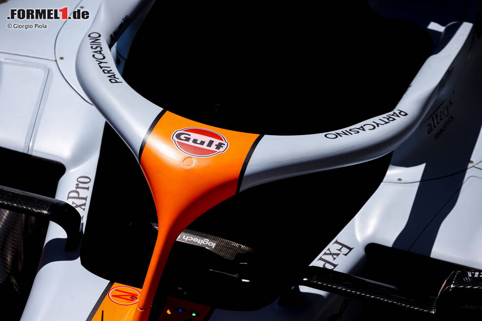 Foto zur News: McLaren MCL35M: Halo