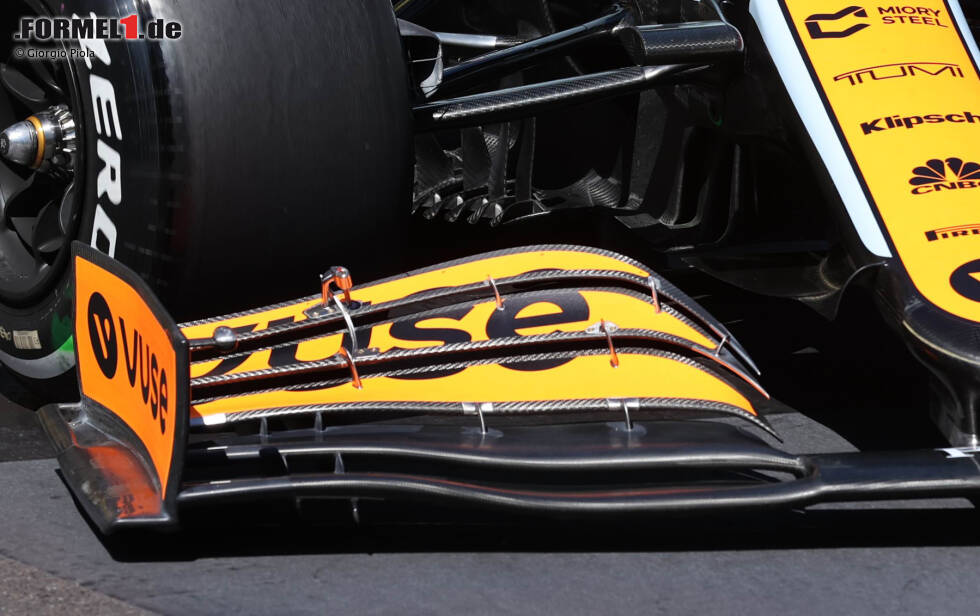 Foto zur News: McLaren MCL35M: Frontflügel