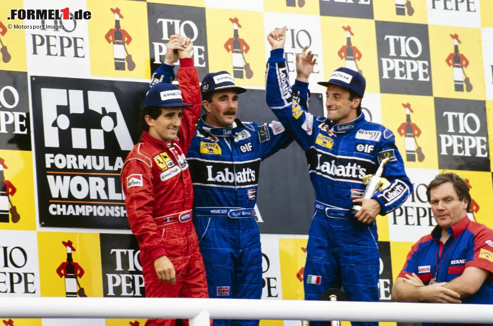 Foto zur News: 14. Alain Prost - Barcelona 1991 (Platz zwei)