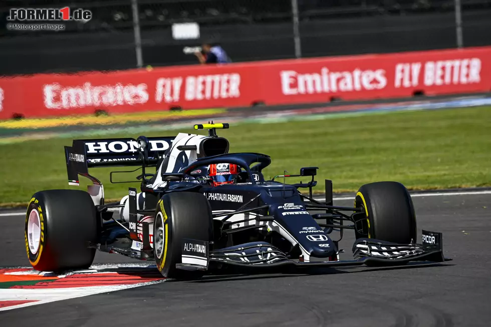 Foto zur News: Pierre Gasly (1): &quot;Best of the Rest&quot; mit P5 im Qualifying und sogar P4 im Rennen. Brachte die Ferraris zur Verzweiflung und AlphaTauri in der WM auf Augenhöhe mit Alpine. Dazu am Ende als einer von nur vier Fahrern nicht von Verstappen überrundet. Viel mehr geht nun wirklich nicht!