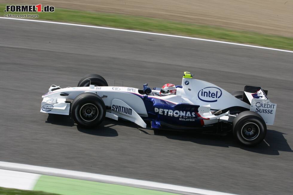 Foto zur News: 2006: BMW-Sauber F1.06 / Fahrer: Nick Heidfeld, Robert Kubica, Jacques Villeneuve