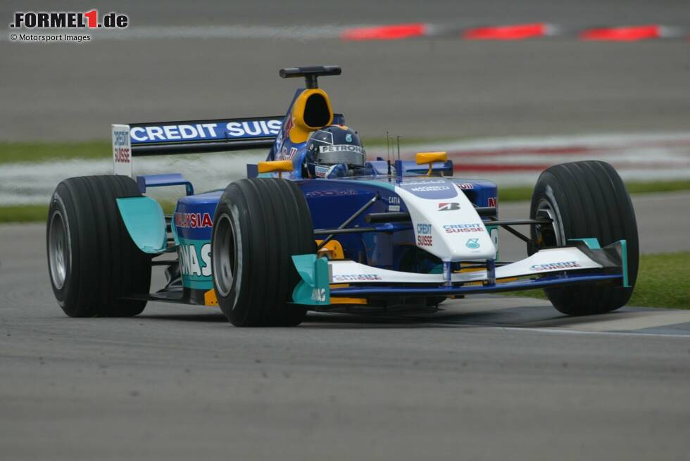 Foto zur News: 2003: Sauber-Ferrari C22 / Fahrer: Heinz-Harald Frentzen, Nick Heidfeld