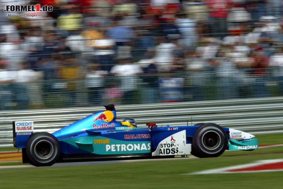 Foto zur News: 2002: Sauber-Ferrari C21 / Fahrer: Heinz-Harald Frentzen, Nick Heidfeld, Felipe Massa