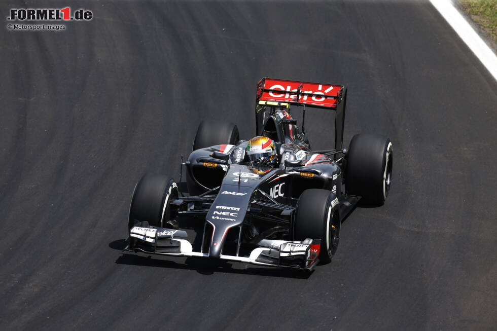 Foto zur News: 2014: Sauber-Ferrari C33 / Fahrer: Esteban Gutierrez, Adrian Sutil