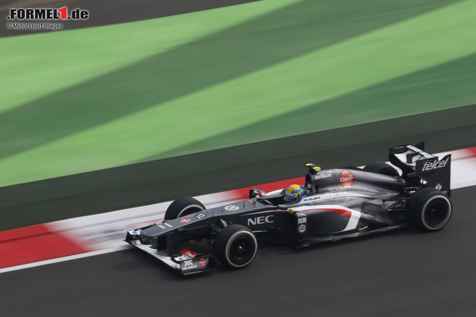 Foto zur News: 2013: Sauber-Ferrari C32 / Fahrer: Esteban Gutierrez, Nico Hülkenberg