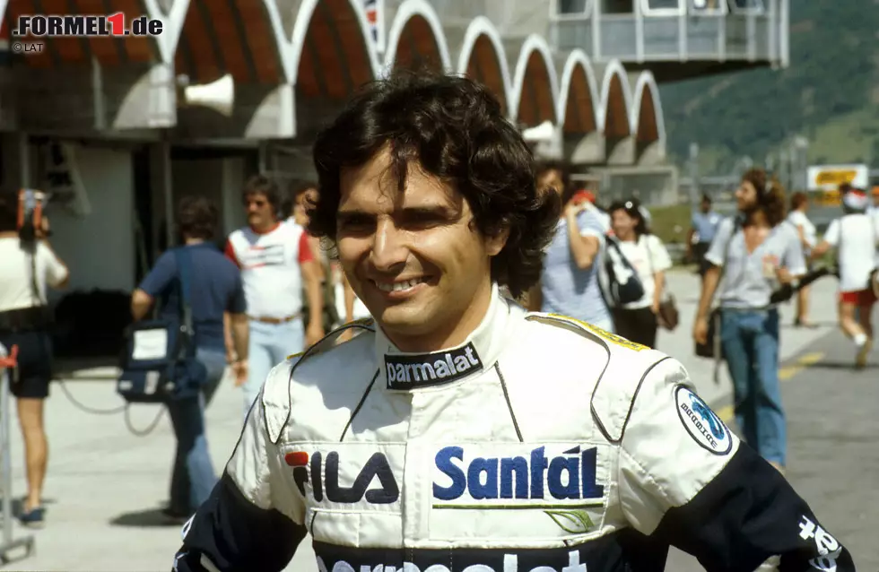 Foto zur News: Nelson Piquet (4 Jahre zwischen 1983 und 1987): Zwei Titel für Brabham fährt der Brasilianer 1981 und 1983 ein. Doch danach befindet sich das Team auf dem absteigenden Ast. 1984 stürzt Piquet als Weltmeister auf WM-Rang fünf ab, 1985 wird er sogar nur noch Achter - und holt den letzten Sieg in der Geschichte des Teams.