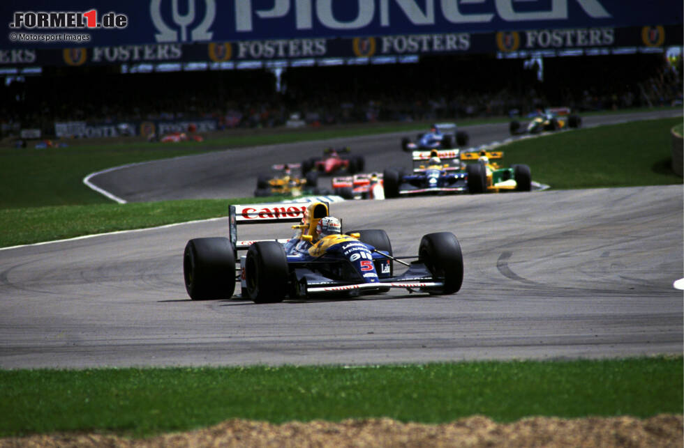 Fotostrecke: Sebastian Vettel Im Mansell-Williams Von 1992 - Foto 4/5