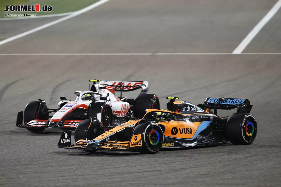 Foto zur News: Lando Norris (3): Ricciardos Teamkollege kämpfte ebenfalls mit stumpfen Waffen. Hätte ein anderer Fahrer an diesem Wochenende mehr aus dem MCL36 herausgeholt? Wissen wir nicht. Der einzige Vergleich ist also der Teamkollege. Und da war er immerhin schneller.