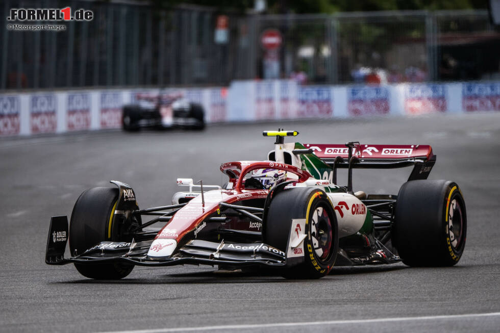 Foto zur News: Alfa Romeo 2022: Valtteri Bottas, Guanyu Zhou