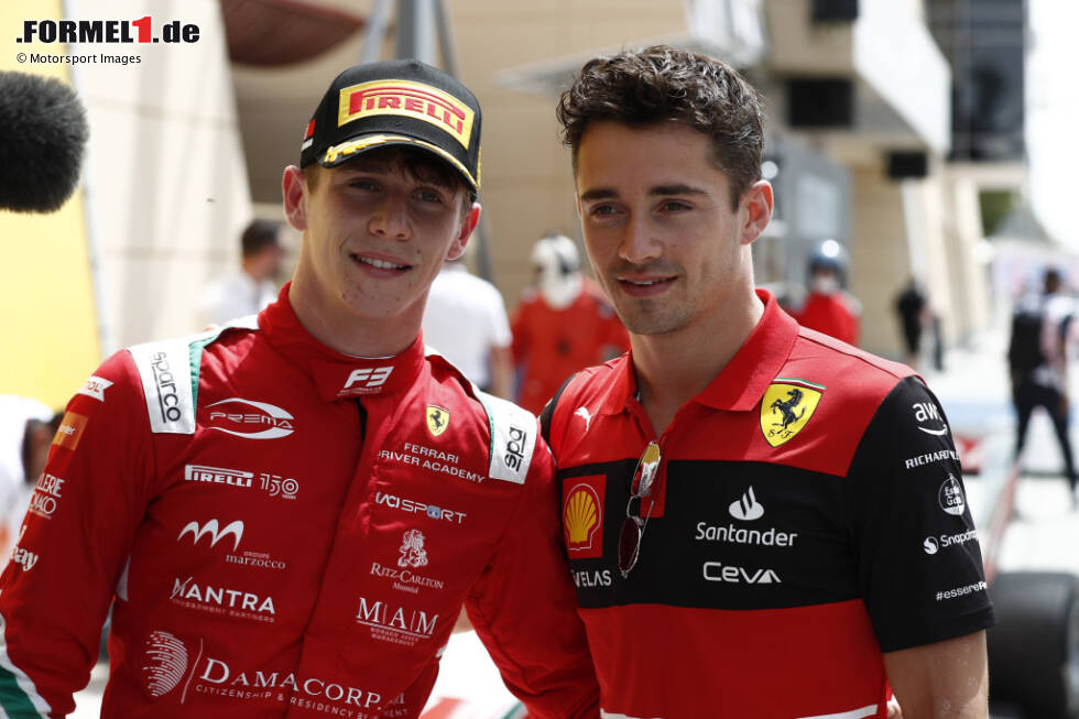 Foto zur News: Dort wird er auf Arthur Leclerc treffen, der dort seine erste Saison für DAMS bestreiten wird. Der Bruder von Charles Leclerc war 2022 Teamkollege von Bearman bei Prema und landete mit einem Saisonsieg auf Platz sechs.