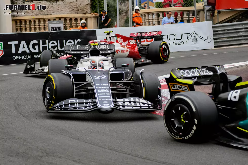 Foto zur News: Yuki Tsunoda (4): Vielversprechendes Qualifying mit P11 in der Startaufstellung, aber im Rennen total vergeigt. Dabei hätte der Speed locker für eine Top-10-Platzierung reichen können. Keine Glanzleistung von Tsunoda.