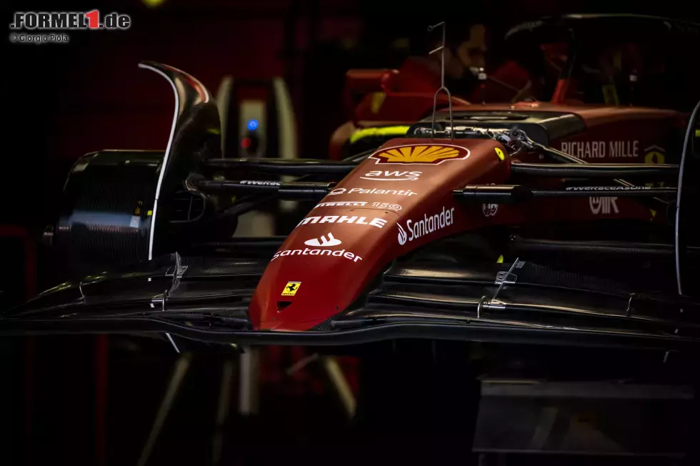 Foto zur News: Ferrari F1-75: Frontpartie