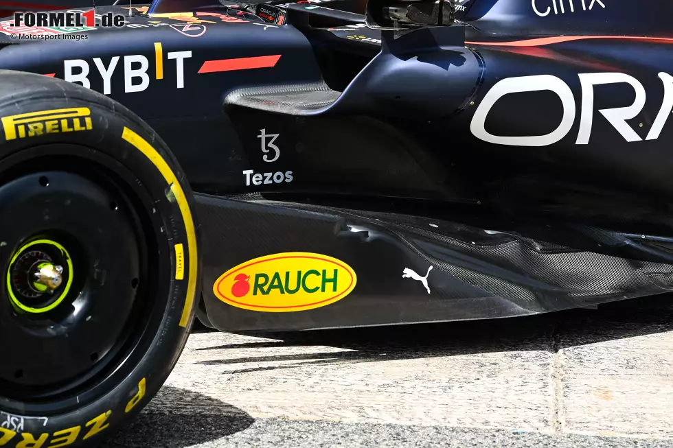 Foto zur News: Red Bull RB18: Unterboden