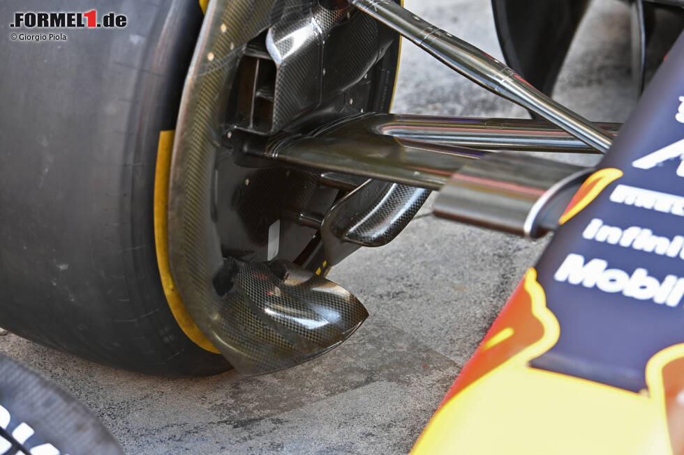 Foto zur News: Red Bull RB18: Vorderer Bremsschacht