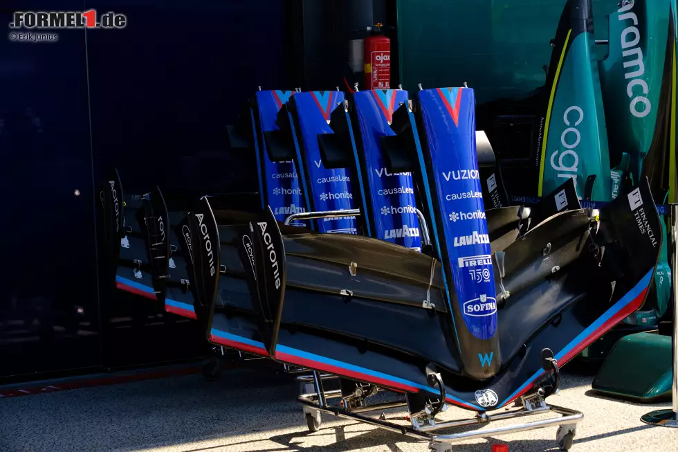 Foto zur News: Williams FW44: Frontpartie