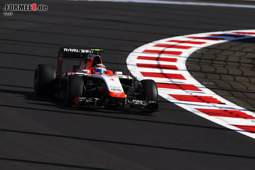 Foto zur News: 3. Max Chilton: 35 Rennen (2013-2014) für Marussia