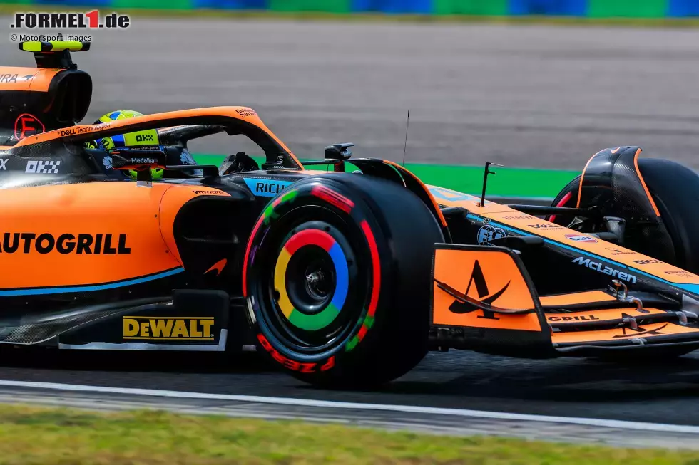 Foto zur News: ... Lando Norris im McLaren MCL36, der starker Vierter wird und die aufsteigende Form seines Teams bestätigt. Ein starkes Mannschaftsergebnis zeigt auch ...