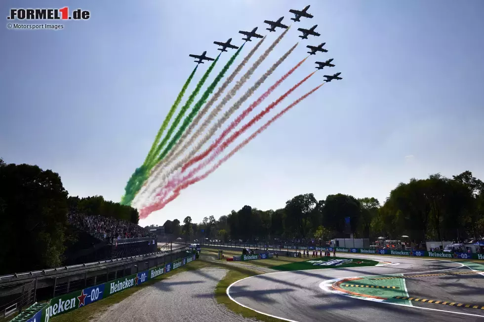 Foto zur News: ... kriegen die Formel-1-Fahrer schon in einer Woche am 11. September beim Italien-Grand-Prix in Monza, dem letzten Rennen des aktuellen Triple-Headers mit Spa, Zandvoort und Monza.