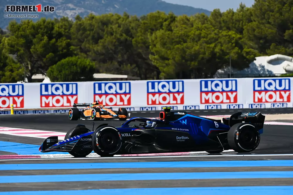 Foto zur News: Nicholas Latifi (4): Der letzte Platz im Qualifying verzerrt ein bisschen, weil er es laut eigener Aussage ohne ein Problem an seinem Williams locker in Q2 geschafft hätte. Auch sein Rennen war nicht so verkehrt. Für eine 3 reicht es unterm Strich zwar nicht, aber er hatte sicher schon schlechtere Wochenenden.