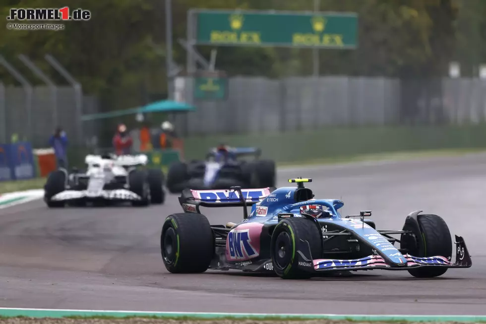 Foto zur News: Esteban Ocon (4): Für das Getriebeproblem im Qualifying konnte er nichts. Das hat sein Wochenende nachhaltig beeinträchtigt. Für eine bessere Note konnte er sich danach aber auch nicht mehr empfehlen. Führt im Rennduell gegen Alonso mit 4:0. Die wahre Pace spricht aber eine andere Sprache.