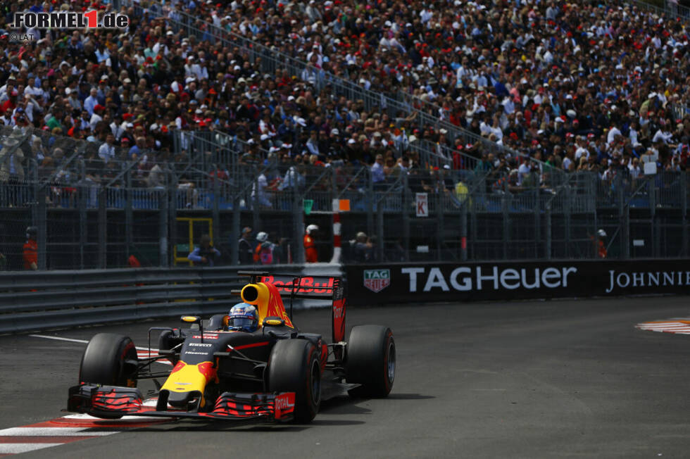 Foto zur News: Platz 8: Daniel Ricciardo (94 Rennen - Monaco 2016)
