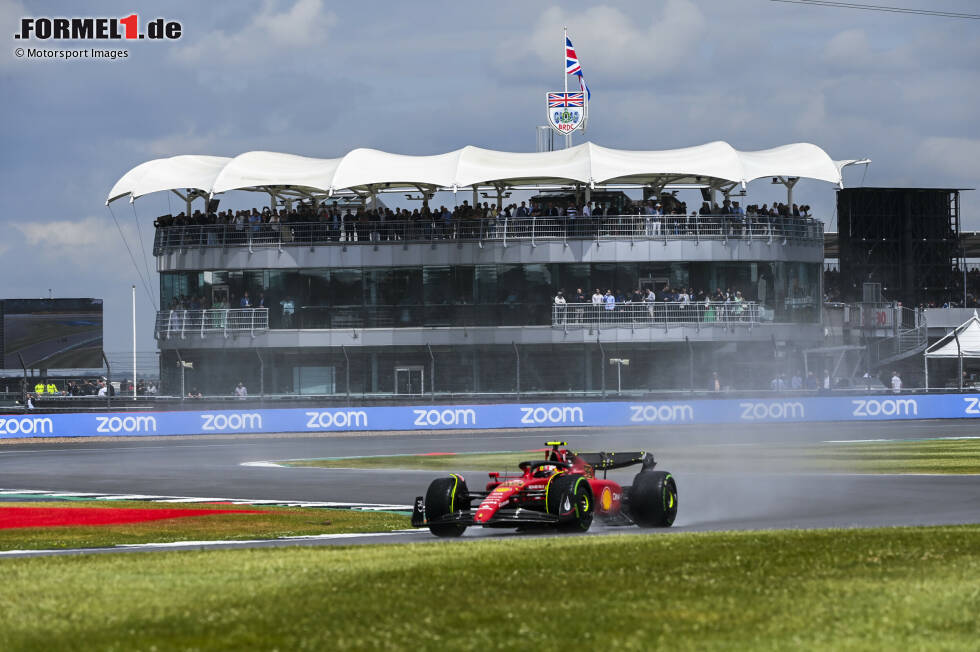 Foto zur News: Platz 2: Carlos Sainz (151 Rennen - Großbritannien 2022)