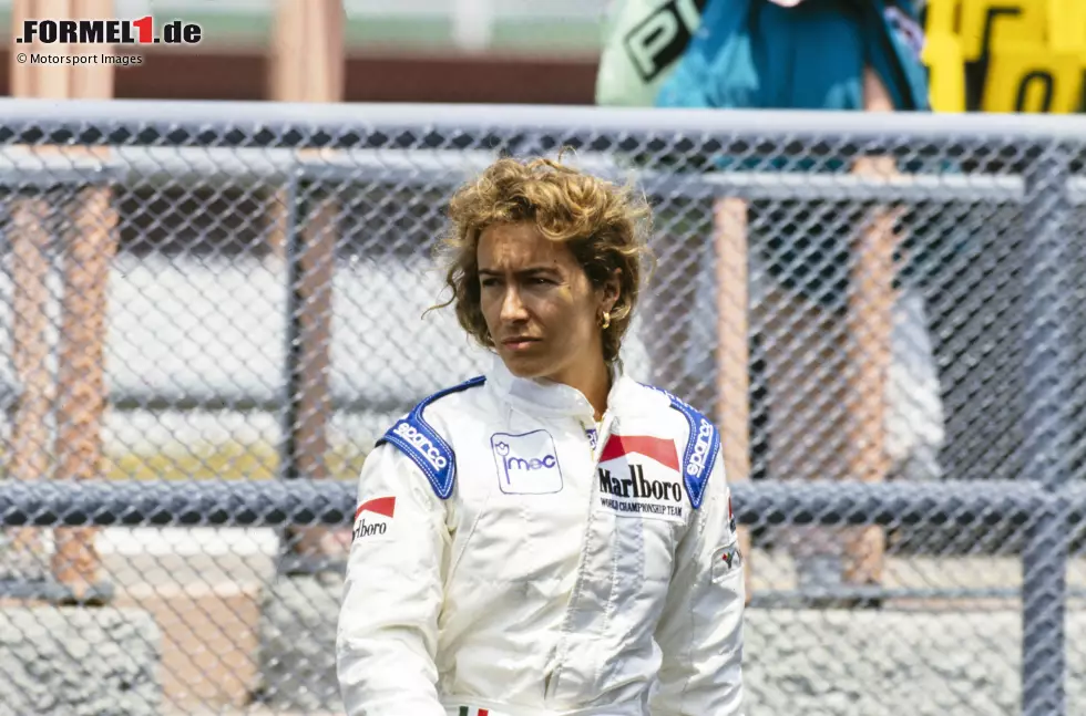 Foto zur News: Die letzte Frau, die versucht hat, sich für einen Formel-1-Grand-Prix zu qualifizieren, ist Giovanna Amati. Im Jahr 1992 unternimmt die Italienerin drei Anläufe, scheitert aber bei allen Versuchen.