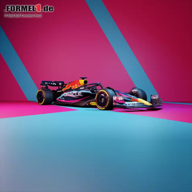 Foto zur News: Die Sonderlackierung wird sowohl am Auto von Weltmeister Max Verstappen als auch Sergio Perez zu sehen sein.