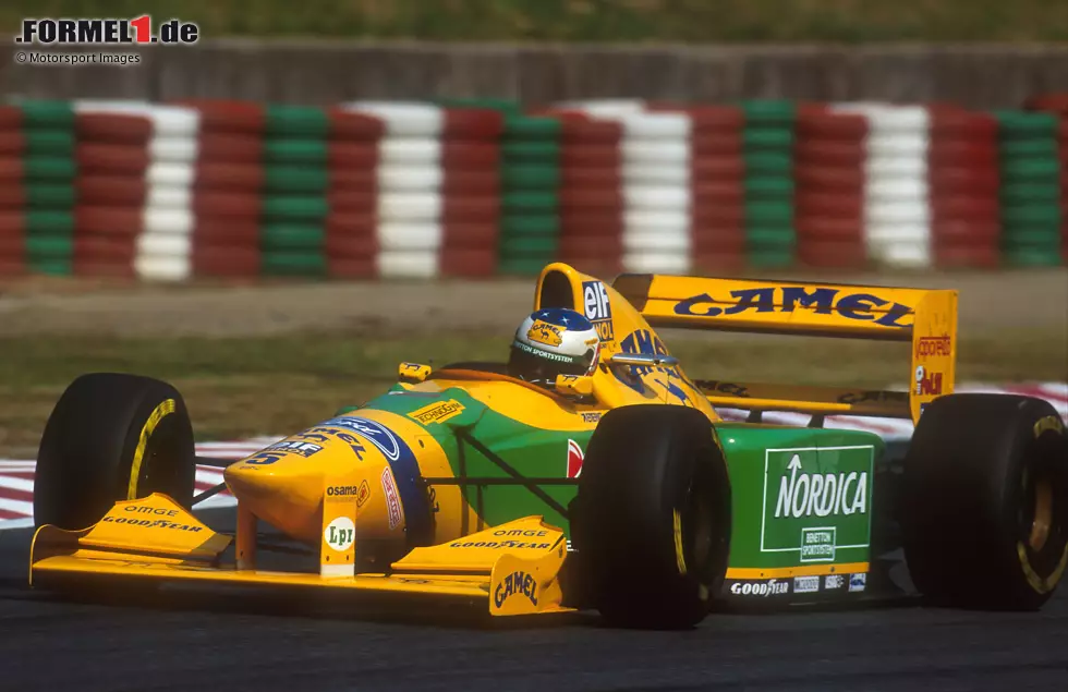 Foto zur News: 1993: James Allison geht zurück zu Benetton und übernimmt dort die Leitung der Aerodynamik-Abteilung. Michael Schumacher gewinnt mit dem B193 ein Rennen, steht bei jeder Zielankunft auf dem Podium und wird WM-Vierter.