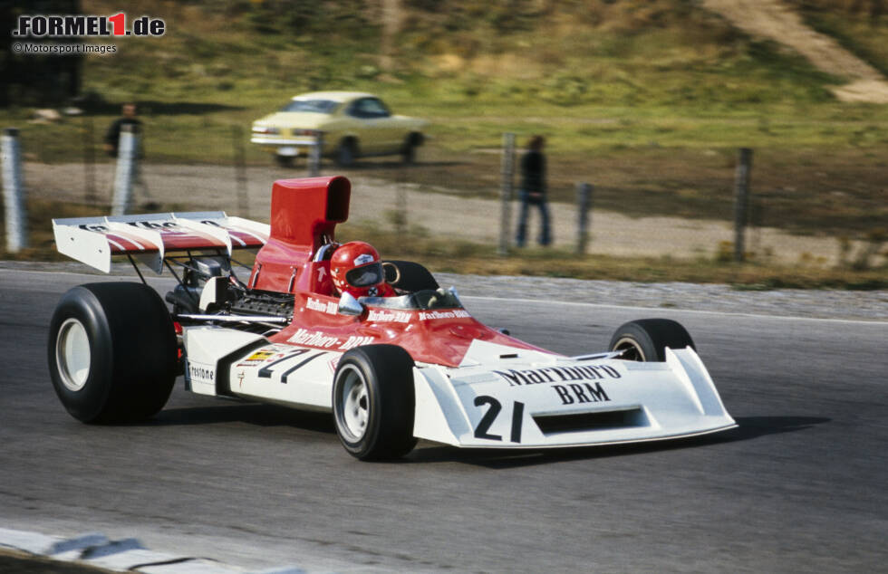 Foto zur News: BRM P160C: Jan-Pierre Beltiose (Frankreich), Niki Lauda (Österreich) und teilweise Clay Regazzoni (Italien) und Peter Gethin (England)