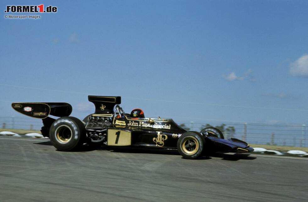 Foto zur News: Lotus: Emerson Fittipaldi (Brasilien), Ronnie Peterson (Schweden)