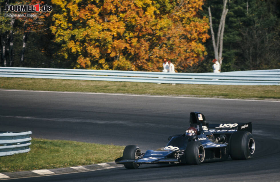 Foto zur News: Shadow-Ford DN1: Jackie Oliver (Großbritannien) und teilweise Brian Redman (USA) sowie George Follmer (Großbritannien)