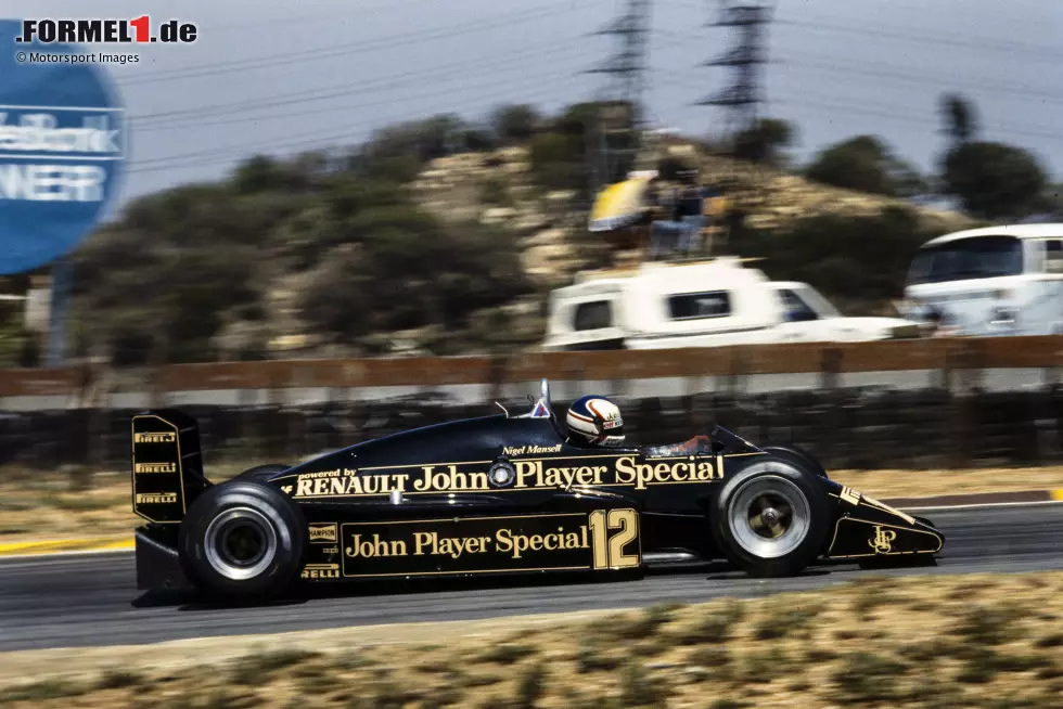 Foto zur News: Lotus-Renault 94T: Elio de Angelis (Italien), Nigel Mansell (Großbritannien)