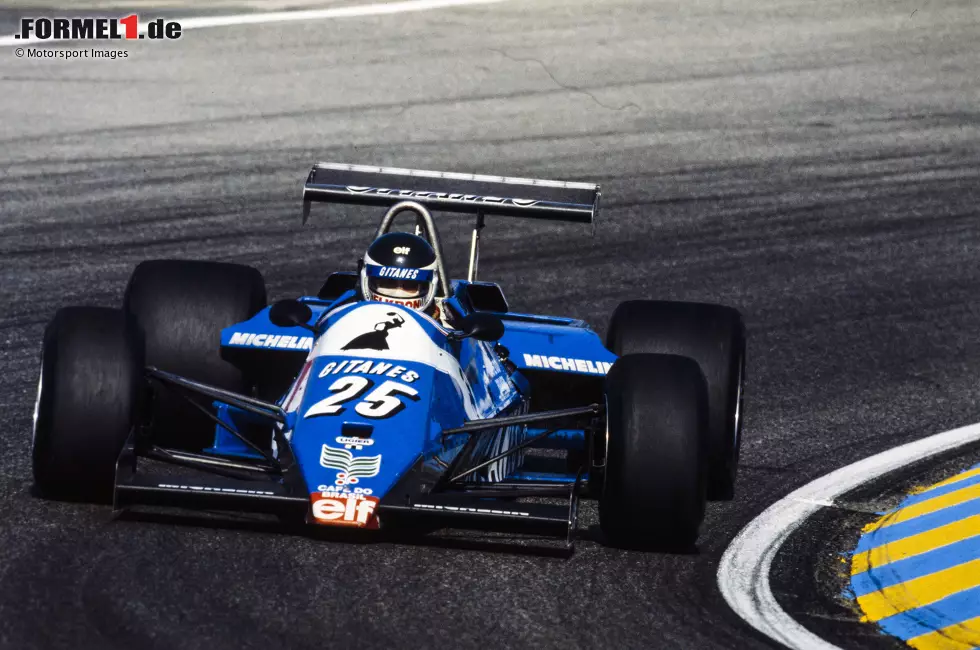 Foto zur News: Ligier-Ford JS21: Jean-Pierre Jarier (Frankreich), Raul Boesel (Brasilien)