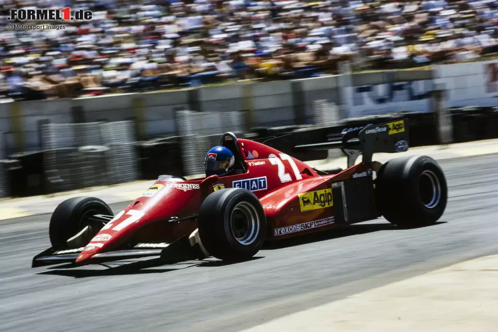 Foto zur News: Ferrari 126C3: Patrick Tambay (Frankreich), René Arnoux (Frankreich)