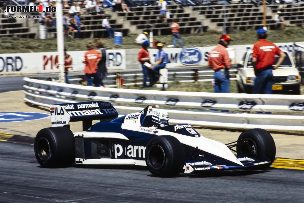 Foto zur News: Brabham-BMW BT52B: Nelson Piquet (Brasilien), Riccardo Patrese (Italien)