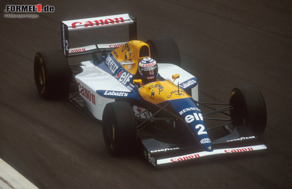 Foto zur News: Williams-Renault FW15C: Damon Hill (Großbritannien), Alain Prost (Frankreich)