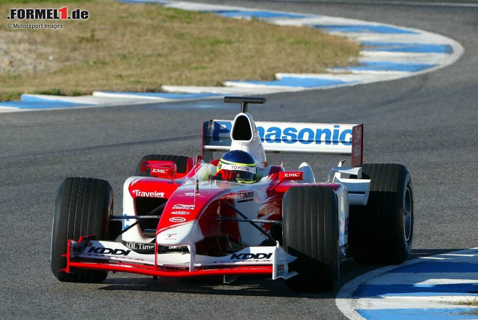 Foto zur News: Toyota TF103: Olivier Panis (Frankreich), Cristiano da Matta (Brasilien)