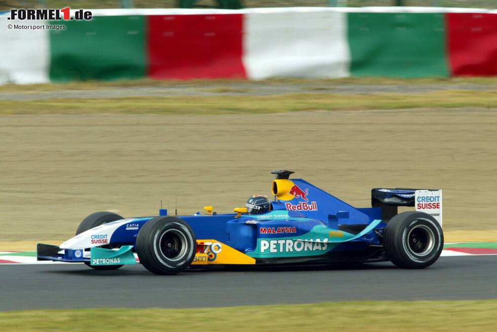 Foto zur News: Sauber-Ferrari C22: Nick Heidfeld (Deutschland), Heinz-Harald Frentzen (Deutschland)