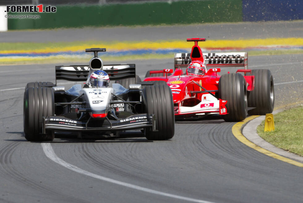Foto zur News: Die einzelnen Fahrzeuge der Formel-1-Saison 2003 und wer sie damals bewegt hat!