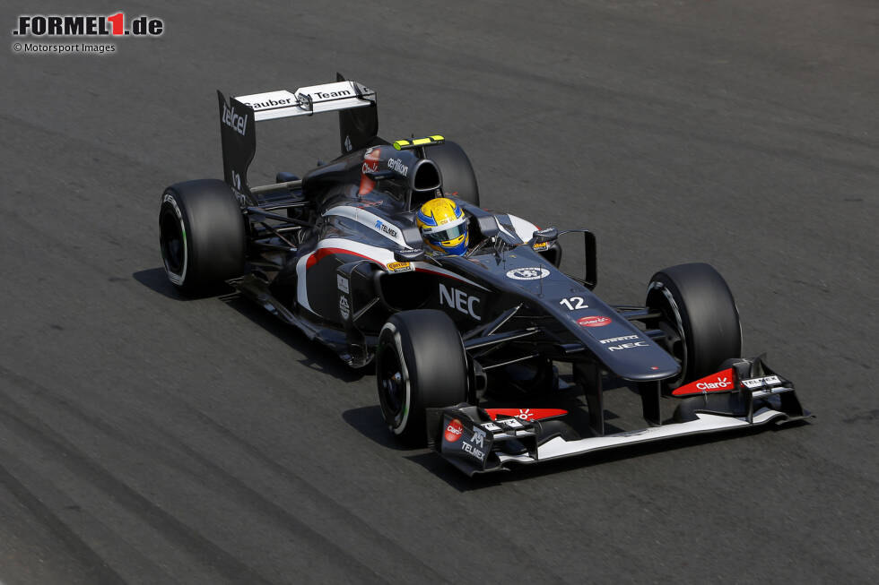 Foto zur News: Sauber-Ferrari C32: Nico Hülkenberg (Deutschland), Esteban Gutierrez (Mexiko)