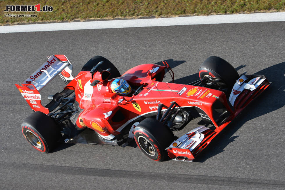 Foto zur News: Ferrari F138: Fernando Alonso (Spanien), Felipe Massa (Brasilien)