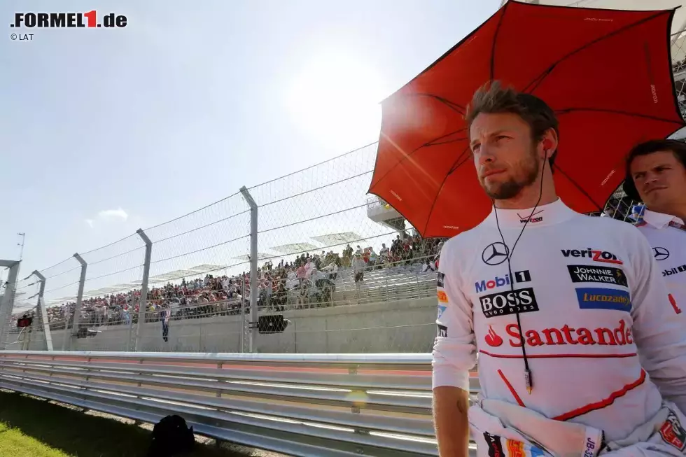 Foto zur News: 9. Jenson Button (McLaren) - 73 Punkte