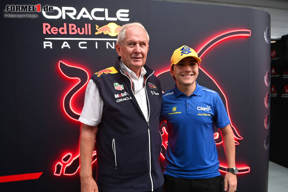 Foto zur News: Red Bull - Enzo Fittipaldi (7. in der Formel 2): Etwas überraschend wurde der Sohn von Emerson Fittipaldi 2023 in den Red-Bull-Kader berufen. Ein Sieg im Sprint von Spa brachte ihm am Ende Platz sieben, 2024 wird er von Carlin zu Van Amersfoort wechseln und ein drittes volles Formel-2-Jahr dranhängen.