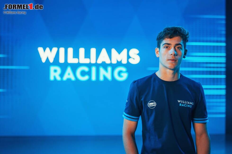 Foto zur News: Williams - Franco Colapinto (4. in der Formel 3): Den Aufstieg gab es dafür für Colapinto, der als Vierter zwei Saisonsiege feierte und in Abu Dhabi sogar das Formel-1-Auto testen durfte. Der Argentinier geht im kommenden Jahr für MP Motorsport an den Start. In der Formel 3 ohne Punkte hingegen: Oliver Gray.