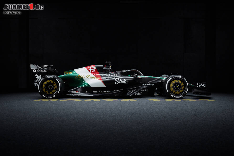 Foto zur News: Sonderdesign von Alfa Romeo für Monza 2023