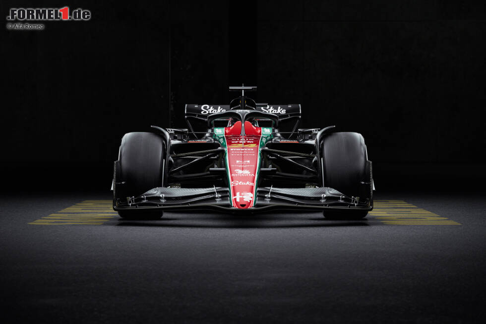 Foto zur News: Sonderdesign von Alfa Romeo für Monza 2023