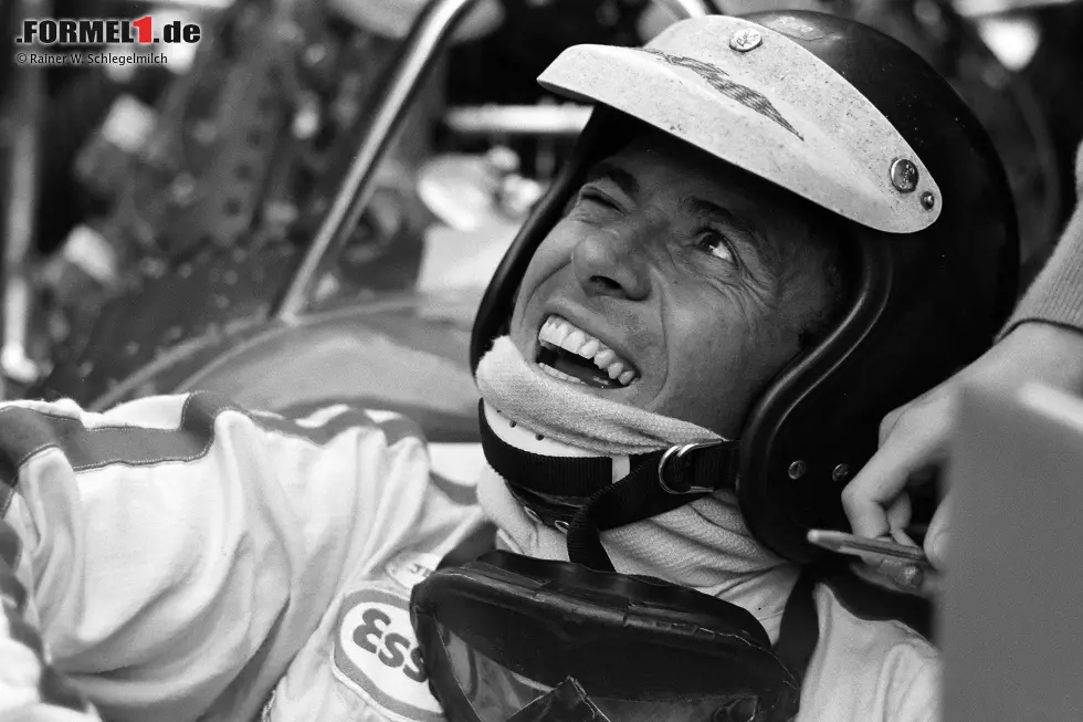 Foto zur News: 4. Meiste Grand Slams: Noch einmal eine Stufe schwieriger ist der Grand Slam, wo man zu dem Hattrick auch noch in jeder Runde geführt haben muss. Das ist Jim Clark in seiner Karriere achtmal gelungen. Auch hier ist Lewis Hamilton der ärgste Verfolger und steht - wie im Vorjahr - bei sechs.